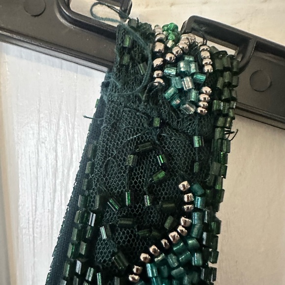 Mac Duggal emerald green evening gown size 6- style 5473 - Picture 5 of 7